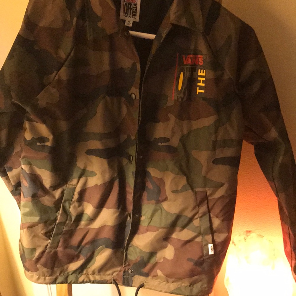 Camo Vans jacket